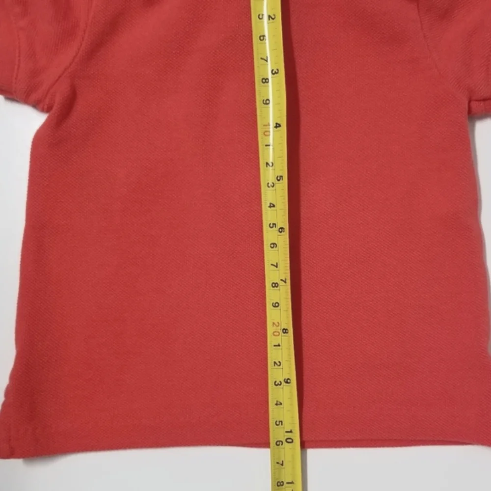 Ralph Lauren Cotton Pique Polo Amalfi Red Sz 3mo Infant